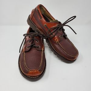 L.L.BEAN MENS ALLAGASH BISON HANDSEWN OXFORD SIZE 8 D